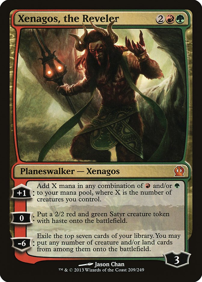 Xenagos, the Reveler (209) [Theros] | Odin's Place