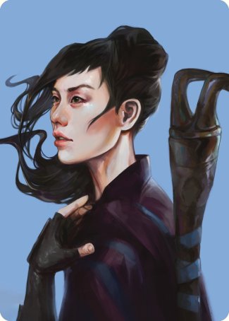 Yuriko, the Tiger's Shadow Art Card [Commander Masters Art Series] | Odin's Place