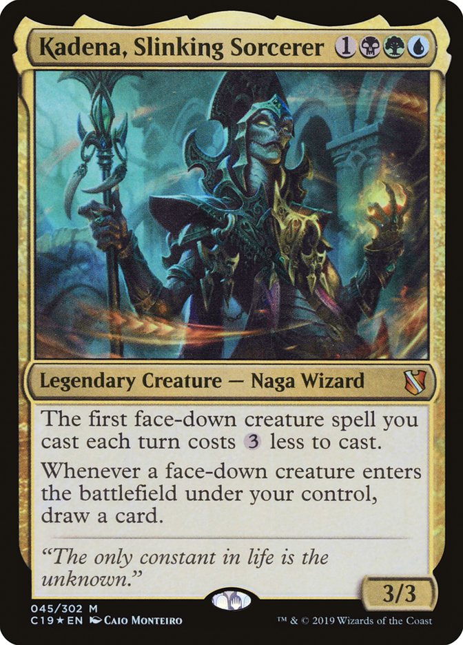 Kadena, Slinking Sorcerer [Commander 2019] | Odin's Place