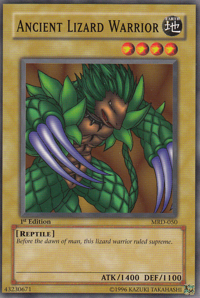 Ancient Lizard Warrior [MRD-050] Common | Odin's Place