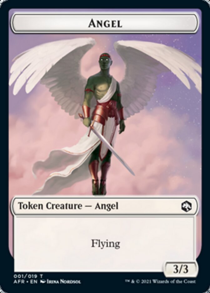 Angel Token [Dungeons & Dragons: Adventures in the Forgotten Realms Tokens] | Odin's Place