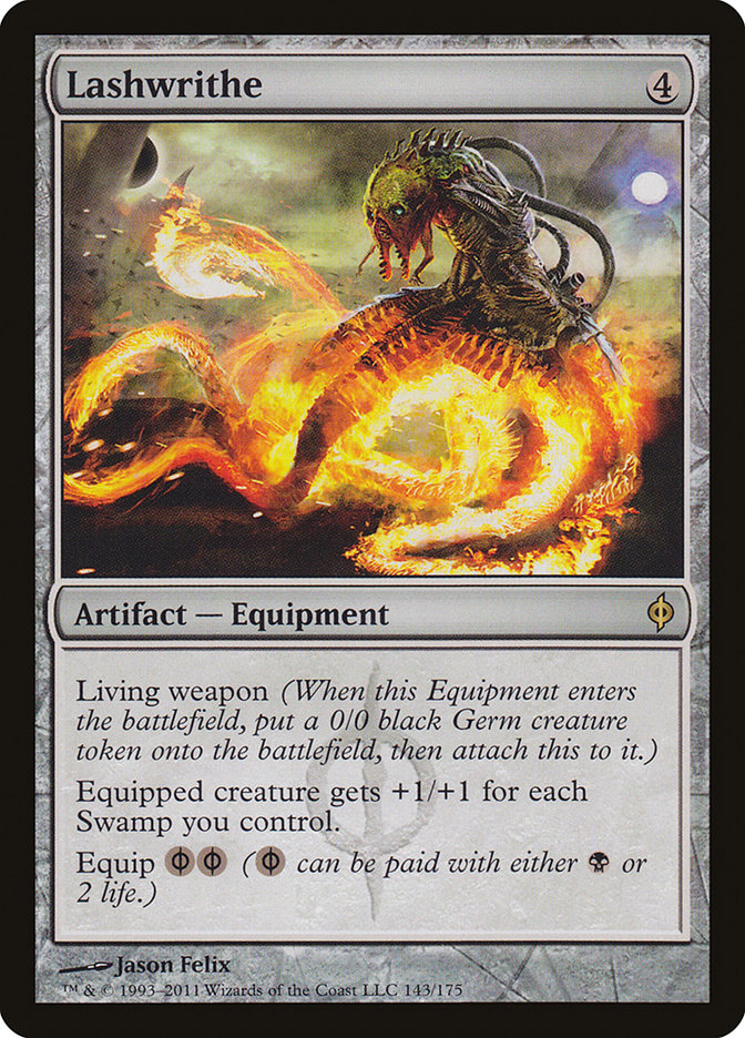 Lashwrithe (143) [New Phyrexia] | Odin's Place