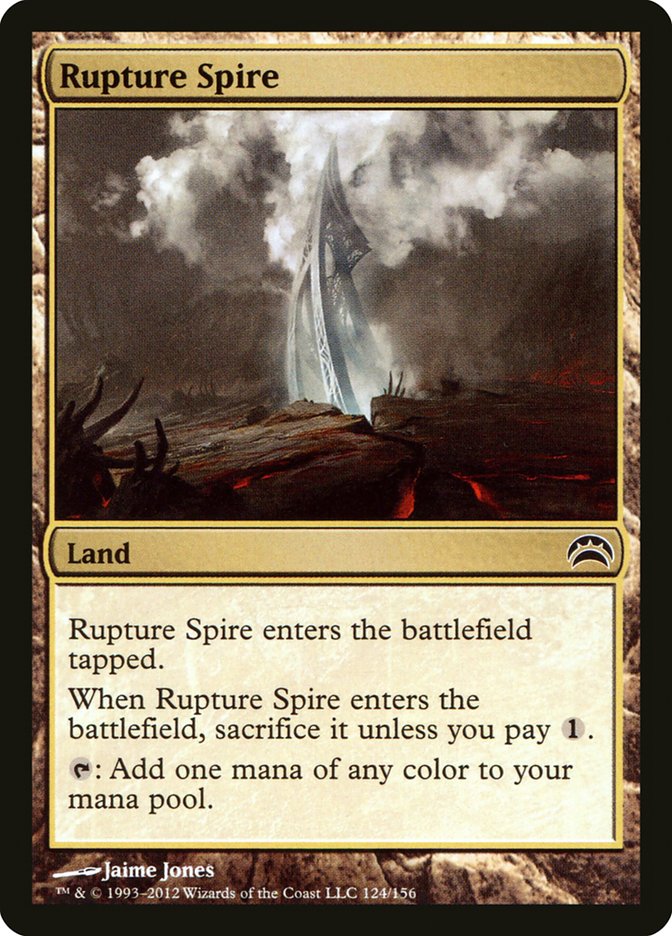 Rupture Spire (124) [Planechase 2012] | Odin's Place