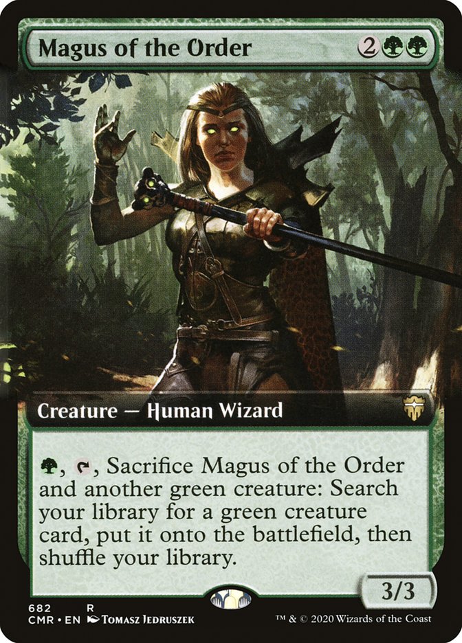 Magus of the Order (Extended Art) [Commander Legends] | Odin's Place