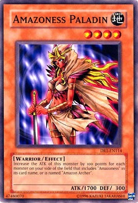 Amazoness Paladin [DR1-EN114] Common | Odin's Place