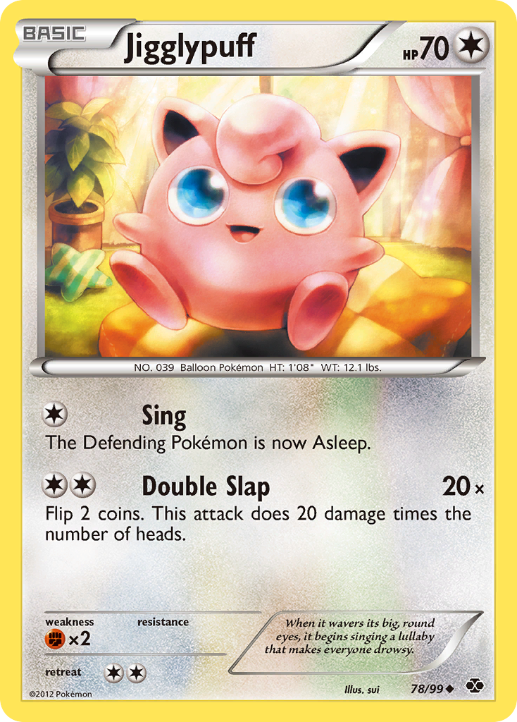 Jigglypuff (78/99) [Black & White: Next Destinies] | Odin's Place