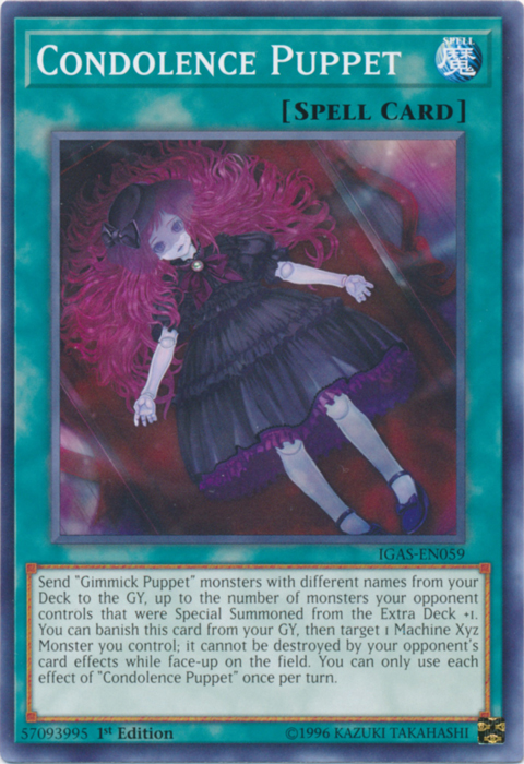 Condolence Puppet [IGAS-EN059] Common | Odin's Place