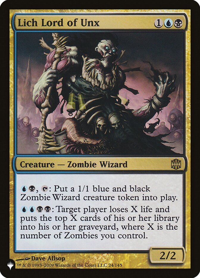 Lich Lord of Unx [The List] | Odin's Place