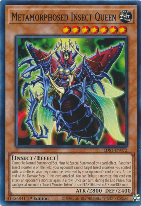 Metamorphosed Insect Queen [LDS1-EN072] Common | Odin's Place