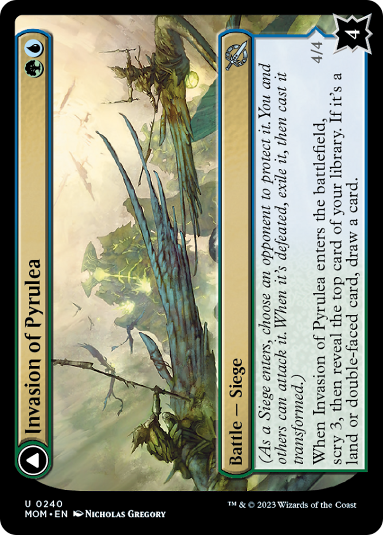 Invasion of Pyrulea // Gargantuan Slabhorn [March of the Machine] | Odin's Place