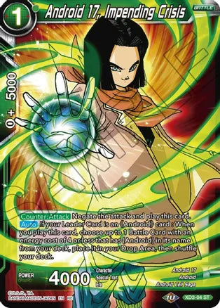 Android 17, Impending Crisis (XD3-04) [Mythic Booster] | Odin's Place