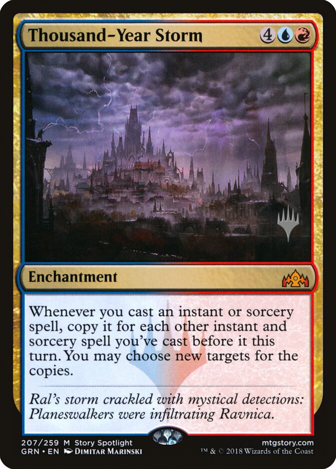Thousand-Year Storm (Promo Pack) [Guilds of Ravnica Promos] | Odin's Place