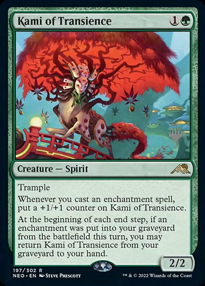 Kami of Transience (Promo Pack) [Kamigawa: Neon Dynasty Promos] | Odin's Place