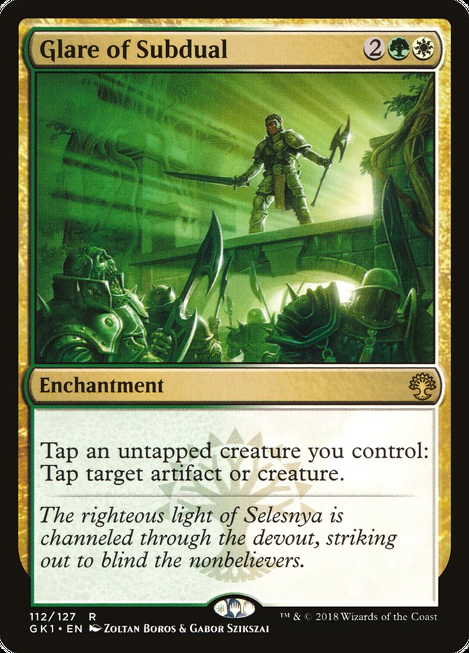 Glare of Subdual (112) [Guilds of Ravnica Guild Kit] | Odin's Place