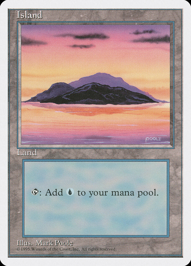 Island (Sunset / Signature on Right) [Fourth Edition] | Odin's Place