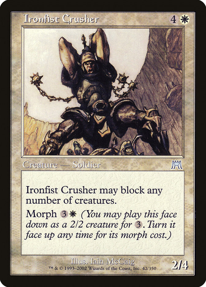 Ironfist Crusher (42) [Onslaught] | Odin's Place