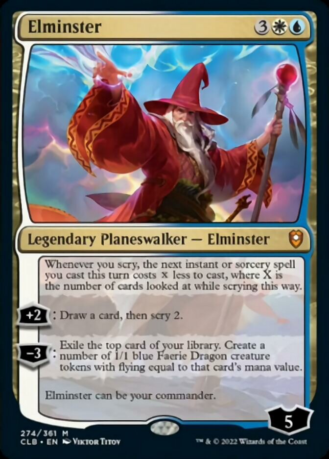 Elminster [Commander Legends: Battle for Baldur's Gate] | Odin's Place