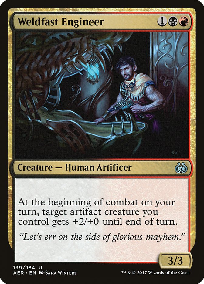 Weldfast Engineer (139) [Aether Revolt] | Odin's Place