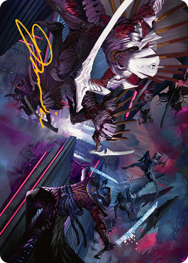 Invasion of Kamigawa Art Card (Gold-Stamped Signature) [March of the Machine Art Series] | Odin's Place