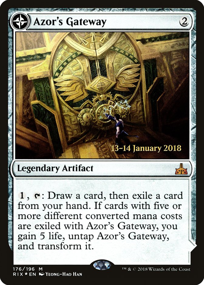 Azor's Gateway // Sanctum of the Sun [Rivals of Ixalan Prerelease Promos] | Odin's Place