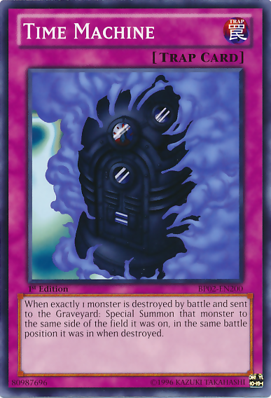 Time Machine [BP02-EN200] Mosaic Rare | Odin's Place