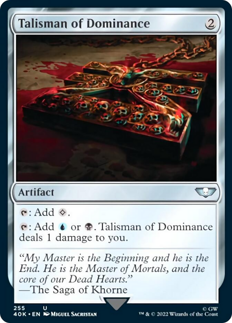 Talisman of Dominance (255) (Surge Foil) [Warhammer 40,000] | Odin's Place