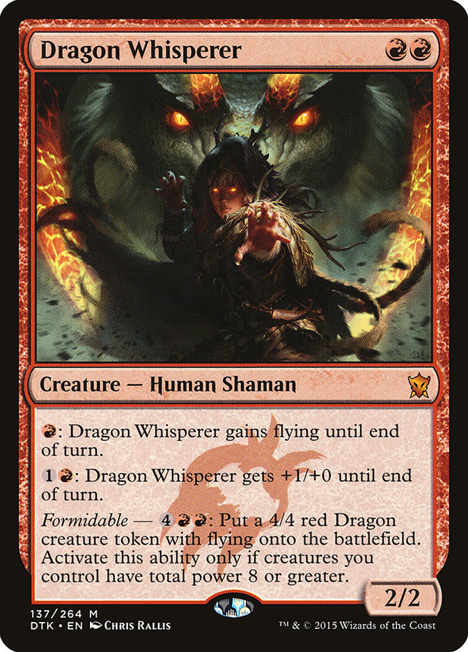 Dragon Whisperer (137) [Dragons of Tarkir] | Odin's Place