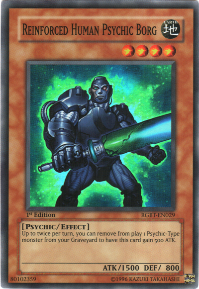 Reinforced Human Psychic Borg [RGBT-EN029] Super Rare | Odin's Place