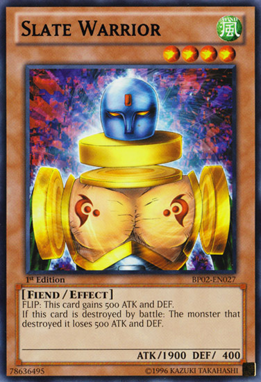 Slate Warrior [BP02-EN027] Rare | Odin's Place