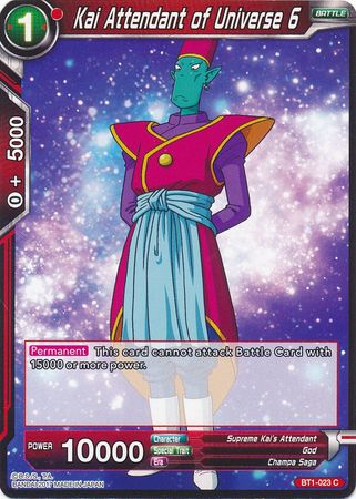Kai Attendant of Universe 6 (BT1-023) [Galactic Battle] | Odin's Place