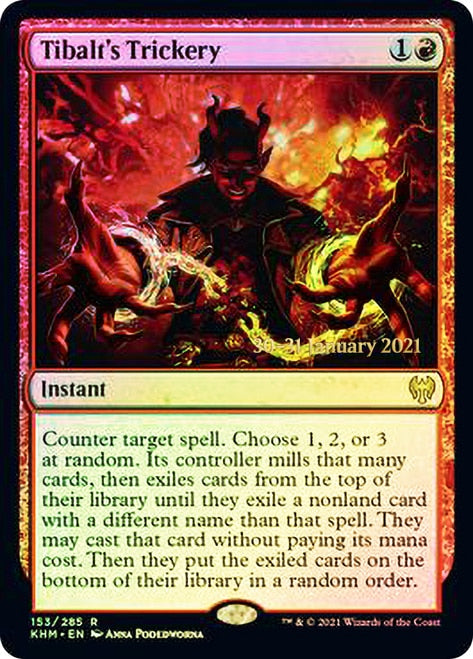 Tibalt's Trickery [Kaldheim Prerelease Promos] | Odin's Place