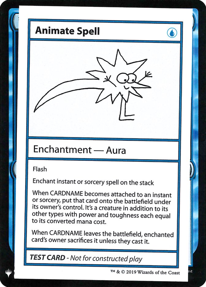 Animate Spell [Mystery Booster Playtest Cards] | Odin's Place