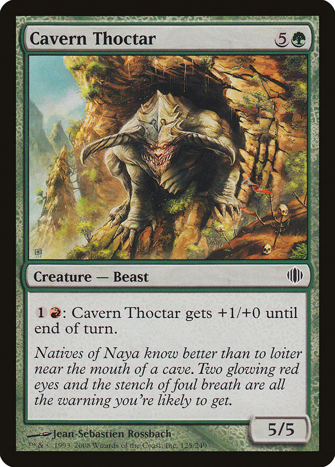 Cavern Thoctar (125) [Shards of Alara] | Odin's Place
