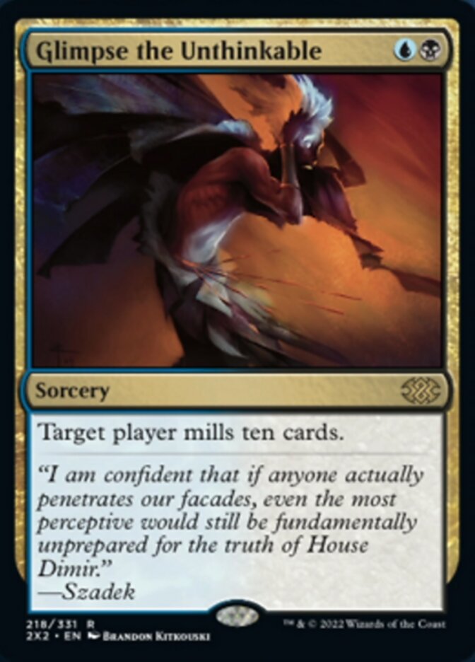 Glimpse the Unthinkable [Double Masters 2022] | Odin's Place