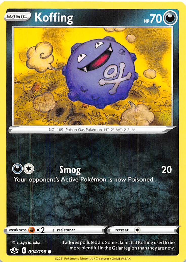 Koffing (094/198) [Sword & Shield: Chilling Reign] | Odin's Place