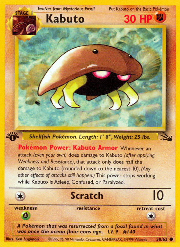 Kabuto (50/62) [Fossil 1st Edition] | Odin's Place