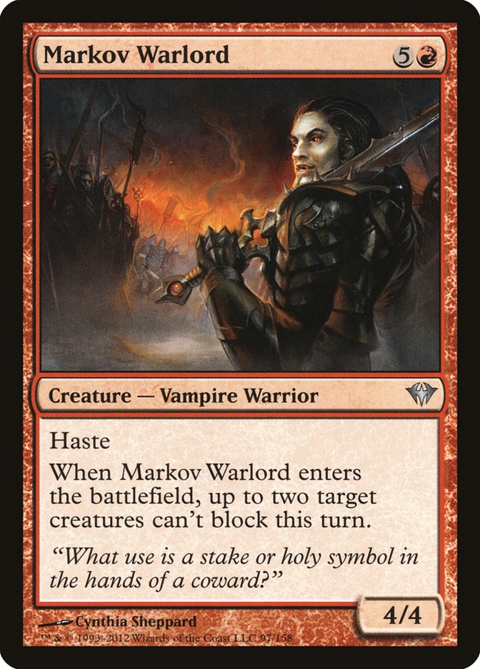 Markov Warlord (97) [Dark Ascension] | Odin's Place