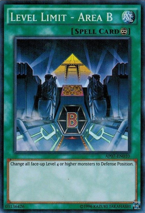 Level Limit - Area B [AP07-EN010] Super Rare | Odin's Place