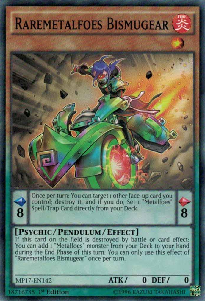 Raremetalfoes Bismugear [MP17-EN142] Common | Odin's Place