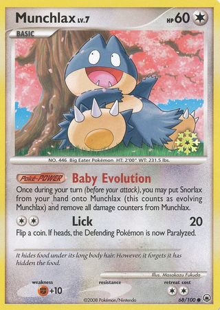 Munchlax (68/100) [Countdown Calendar Promos] | Odin's Place