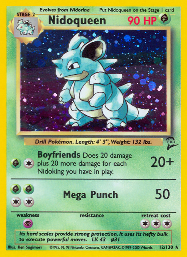 Nidoqueen (12/130) [Base Set 2] | Odin's Place