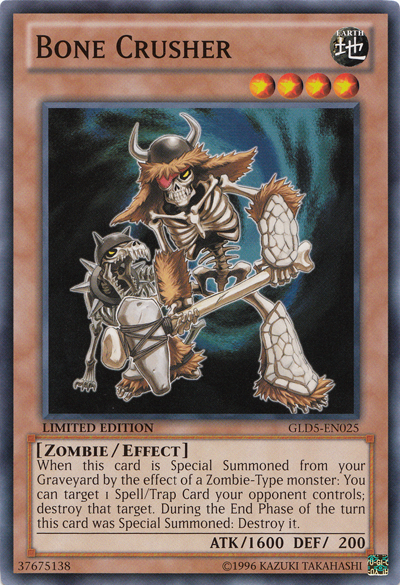 Bone Crusher [GLD5-EN025] Common | Odin's Place
