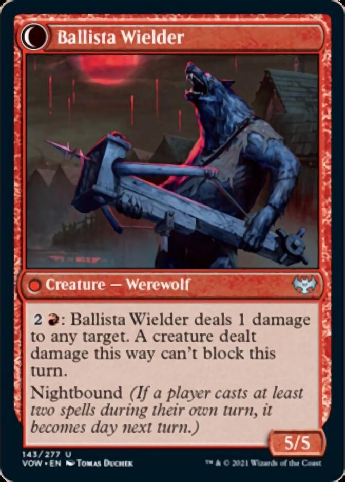 Ballista Watcher // Ballista Wielder [Innistrad: Crimson Vow] | Odin's Place
