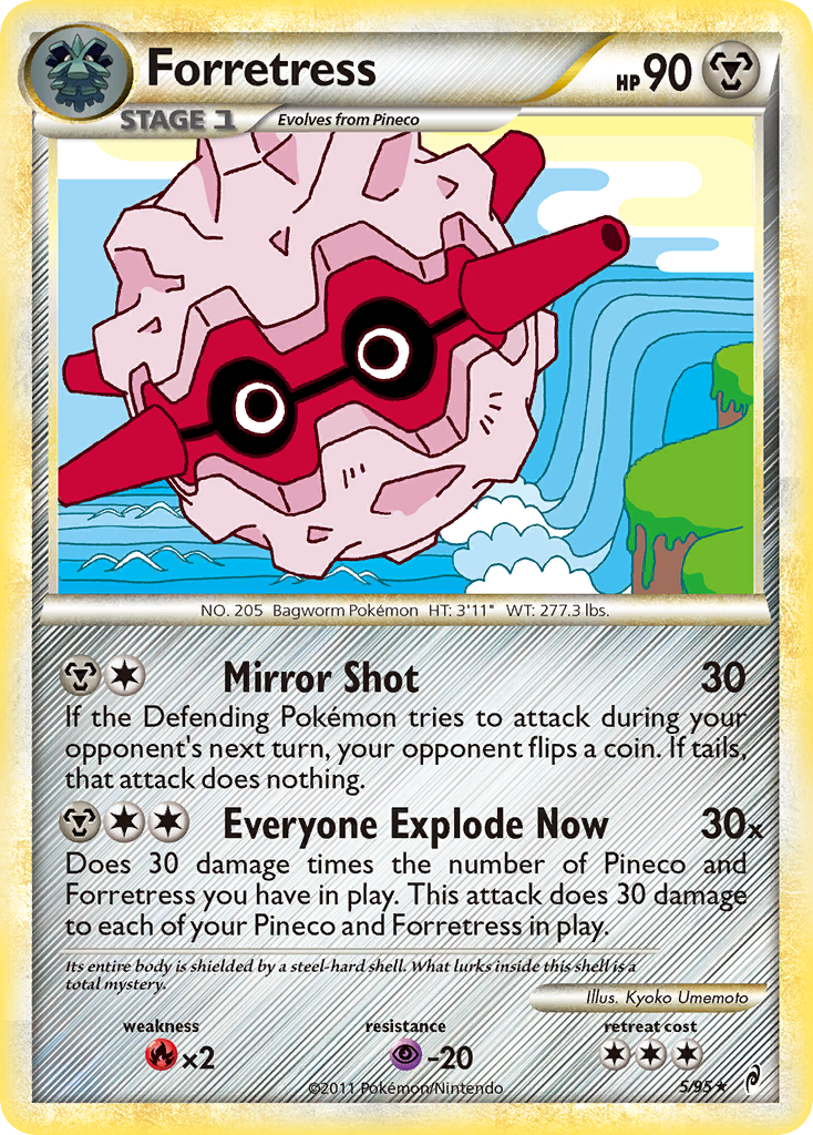 Forretress (5/95) [HeartGold & SoulSilver: Call of Legends] | Odin's Place