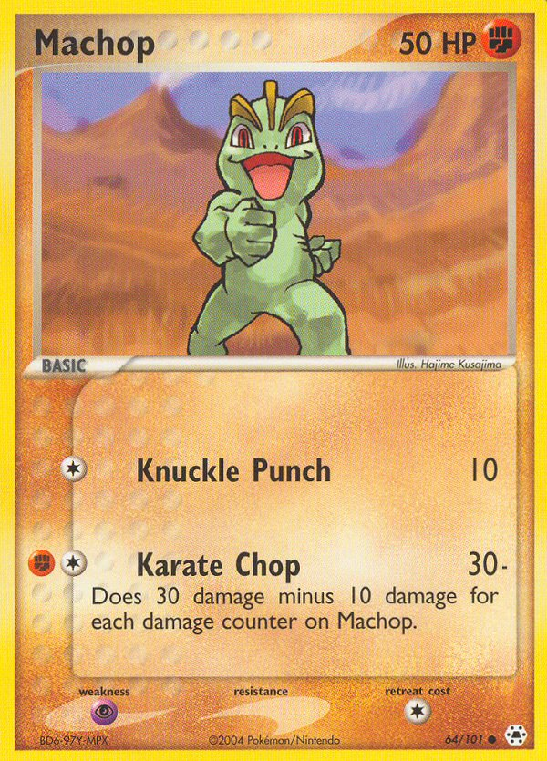 Machop (64/101) [EX: Hidden Legends] | Odin's Place