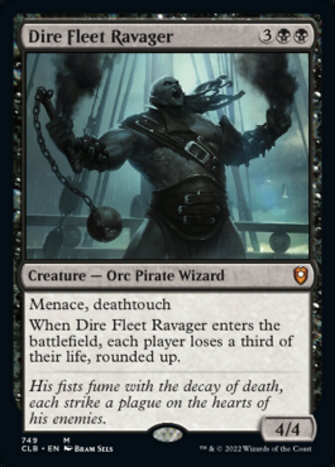 Dire Fleet Ravager [Commander Legends: Battle for Baldur's Gate] | Odin's Place