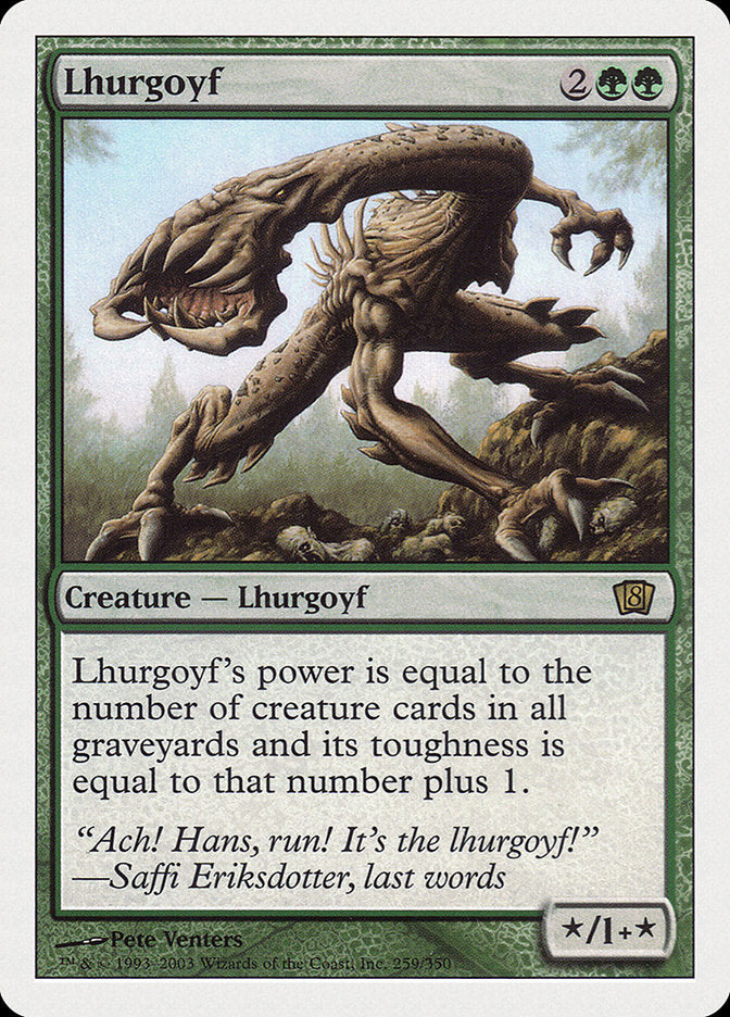 Lhurgoyf (259) [Eighth Edition] | Odin's Place