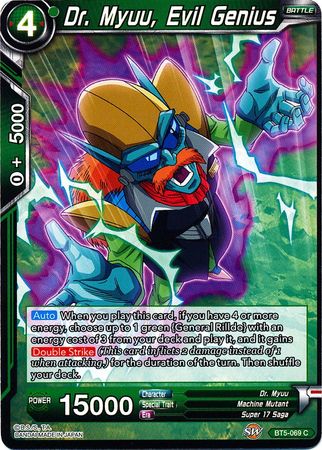 Dr. Myuu, Evil Genius (BT5-069) [Miraculous Revival] | Odin's Place