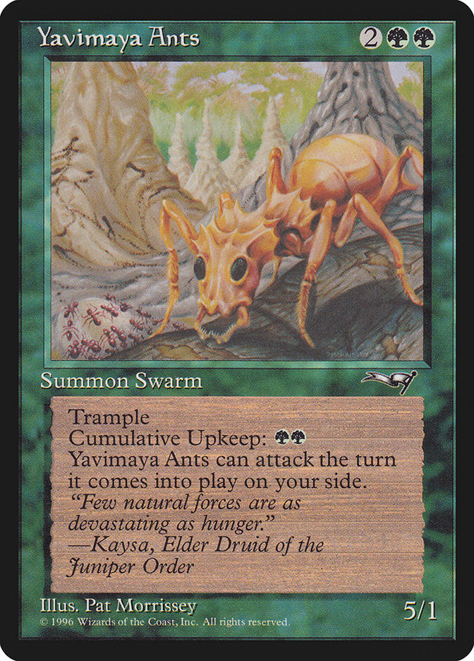 Yavimaya Ants (105) [Alliances] | Odin's Place