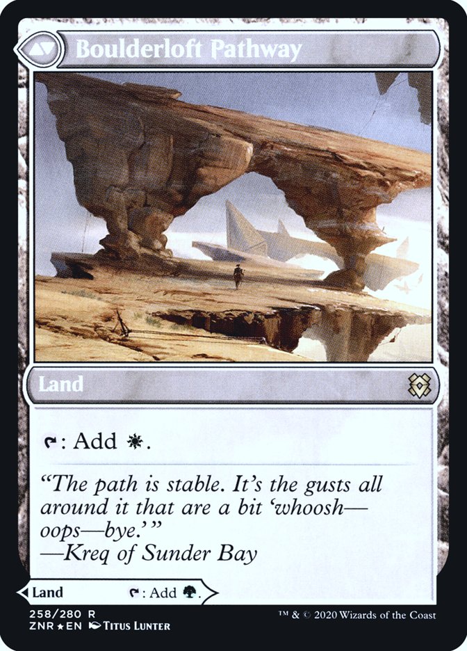 Branchloft Pathway // Boulderloft Pathway [Zendikar Rising Prerelease Promos] | Odin's Place